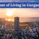 cost of living in gurgaon