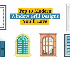 top 10 modern window grill designs