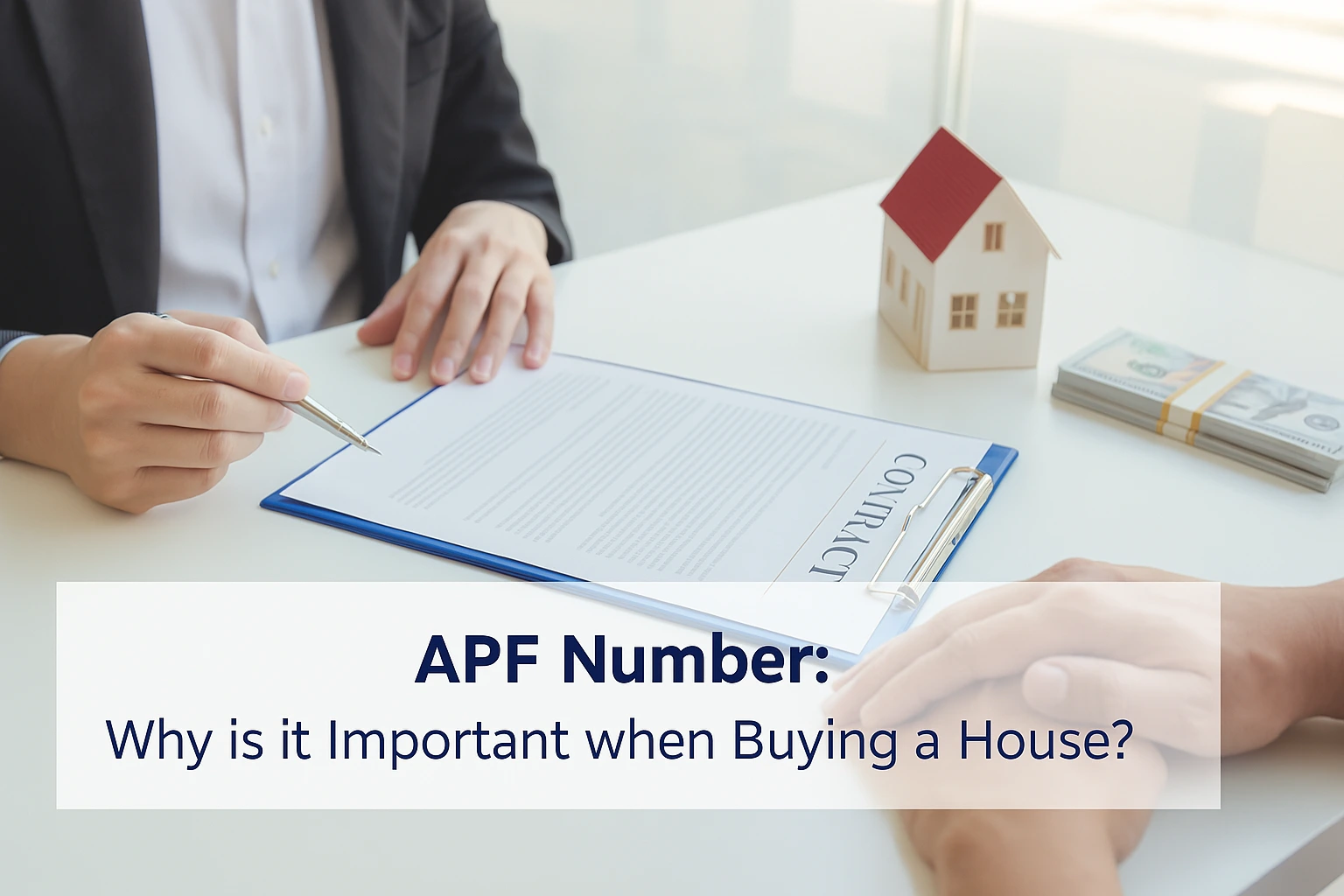 APF Number: why is it important when buying a house