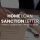 Home Loan Sanction Letter