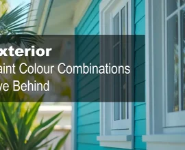Exterior Wall Paint Colour Combinations