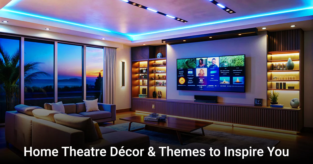 Modern Home Theatre Design Ideas for Indian Homes of Every Size 2 Home Theatre Décor & Themes to Inspire You
