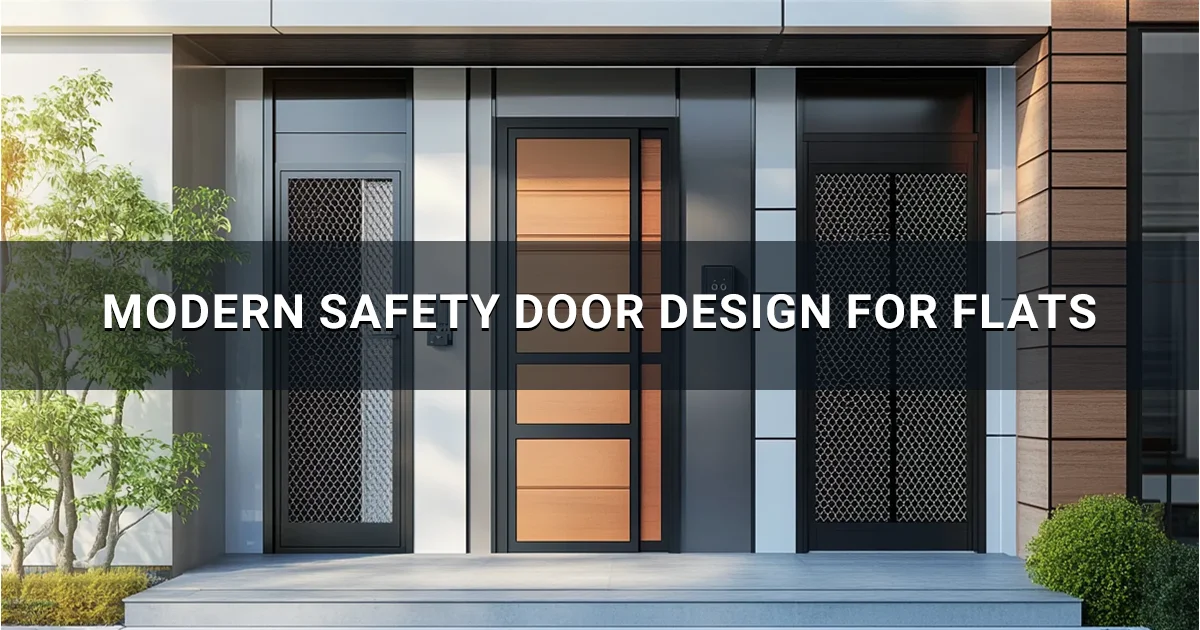 Modern Safety Door Designs for Flats