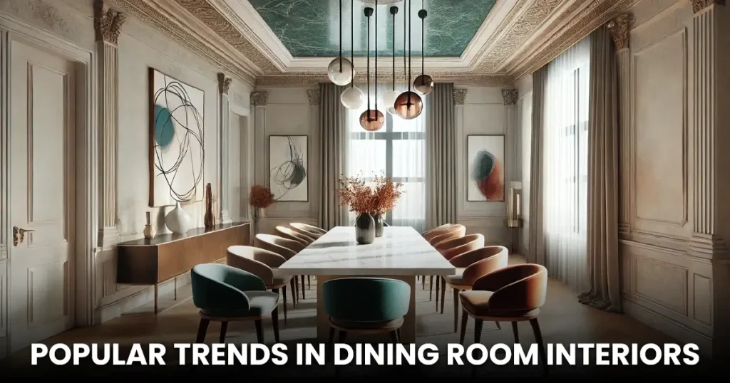 Popular Trends: Dining Room Interiors Design Ideas