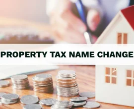 Property Tax Name Change