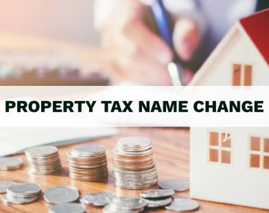 Property Tax Name Change